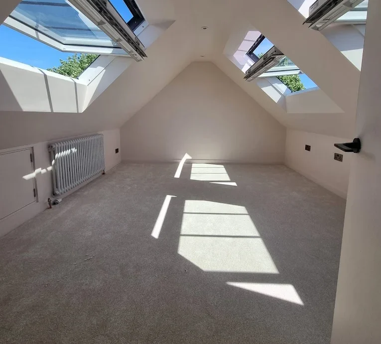 loft conversion decorated